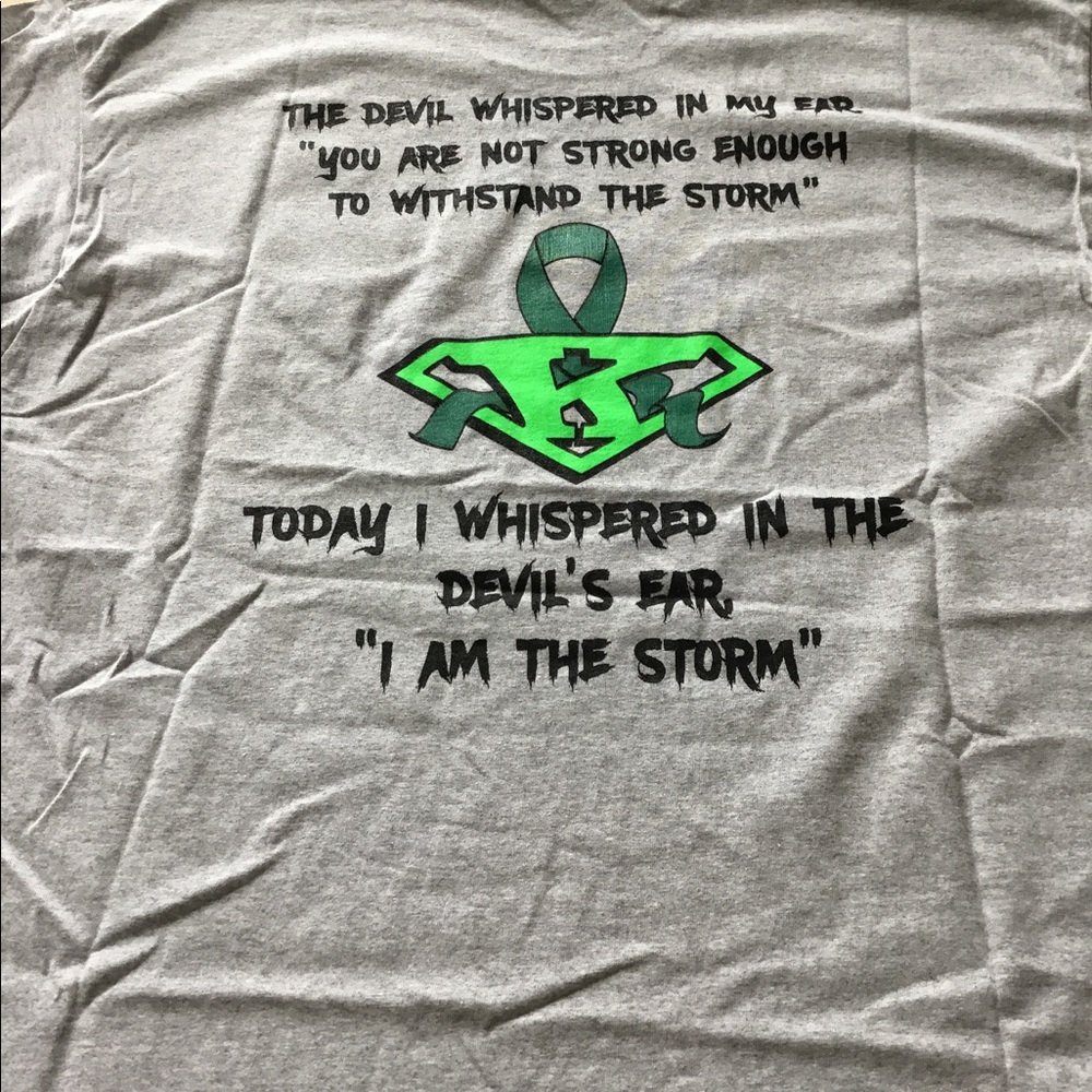 “I AM THE STORM” CANCER T-SHIRT——— Powerful 🦾⭐️